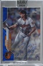 2020 Topps Clearly Authentic Auto Blue /25 Hunter Harvey #CCA-HH Auto a2v