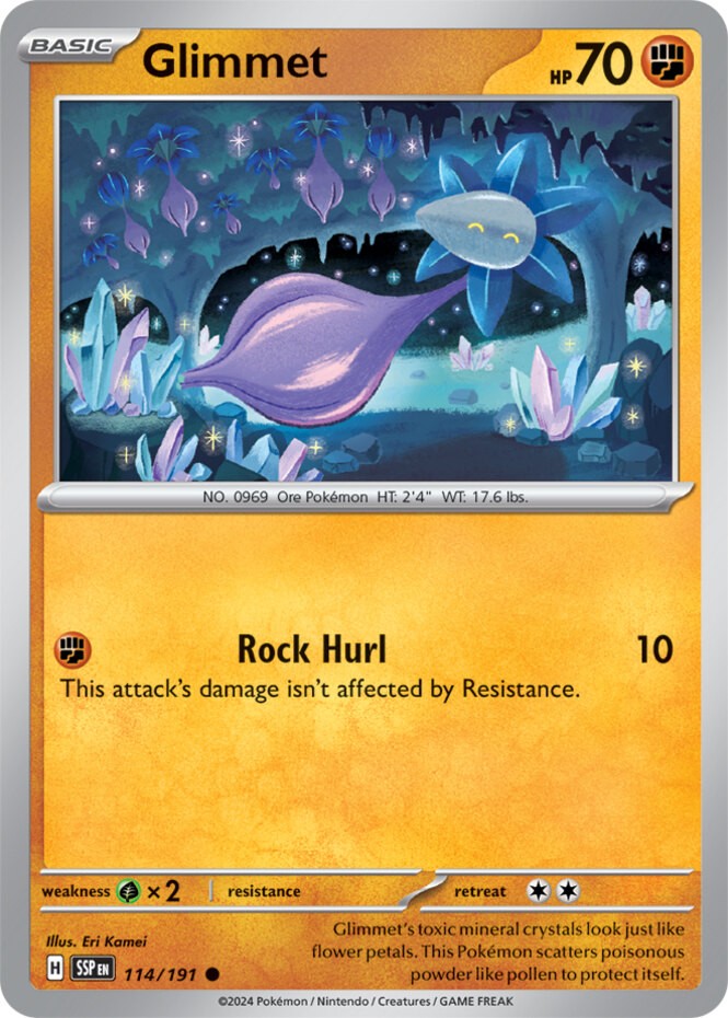 Glimmet - 114/191 - Common NM Surging Sparks