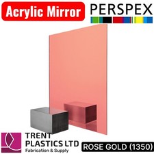 Coloured Acrylic Mirror Sheet – 3mm Perspex Plastic Safety Panels Cut to Size