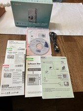 Canon PowerShot SD 630 ELPH Box, Manuals, Cord NO CAMERA