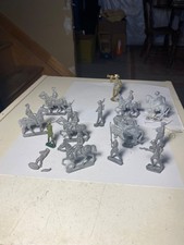 A2 Vintage Lot Of Lead Soldiers Horseback