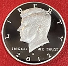 2012-S Kennedy Half Dollar Silver Proof.  90% Silver.