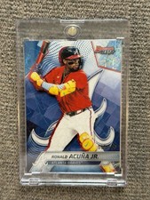 2025 Ronald Acuna Jr. Bowman’s Best Blue Lazer 065/150