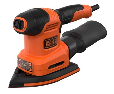 Black+Decker BEW200-QS Multifunktionsschleifer 4 in 1 200 W UNVOLLSTÄNDIG 