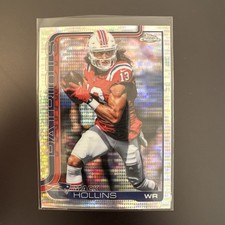 2025 Topps Chrome - Mack Hollins PULSAR Refractor #206