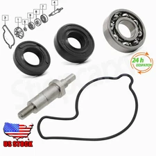 Water Pump Repair Kit Shaft Gasket Bearing Seals Fit For Honda CRF450R 2002-2008