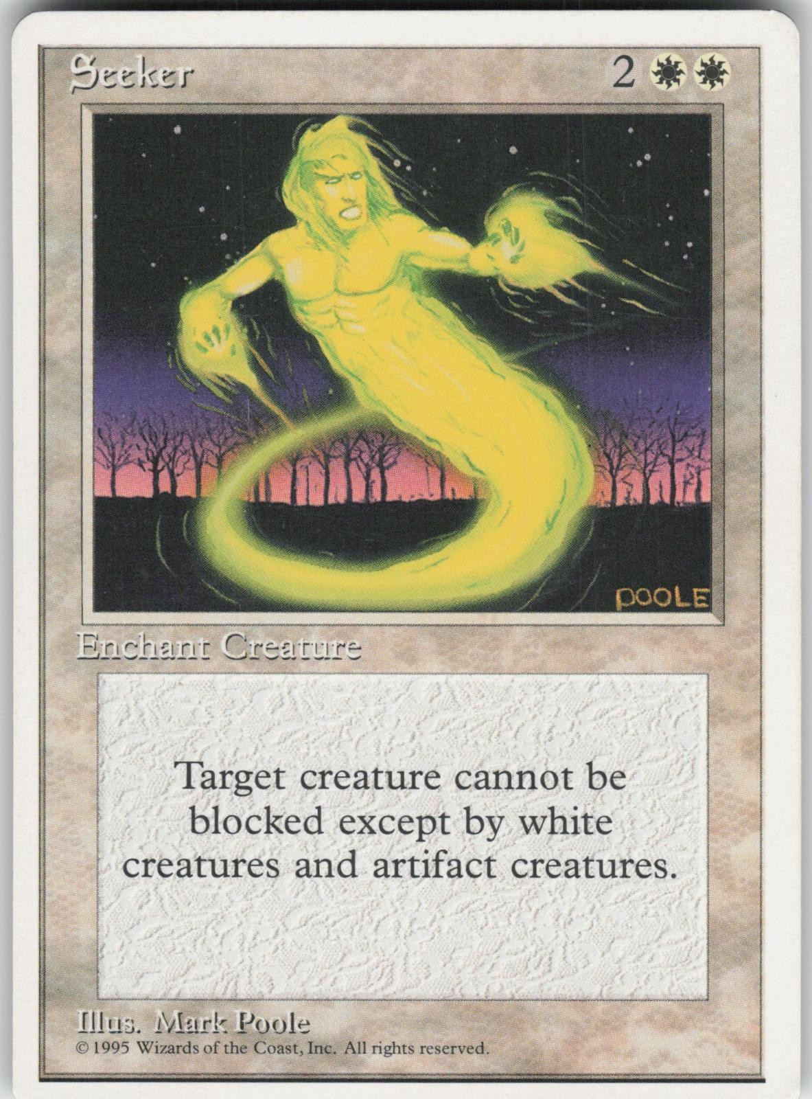 Seeker Fourth Edition Common Magic: The Gathering LP