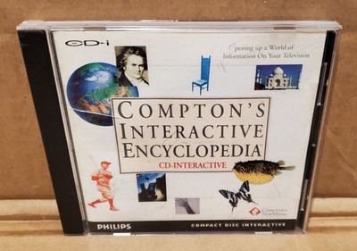 Comptons Interactive Encyclopedia Phillips CD-i Complete in Case