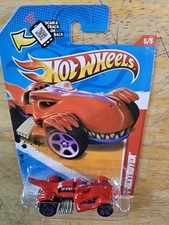 HOT WHEELS T-REXTROYER, Red; 2012 Thrill Racers-Prehistoric Series 5-5