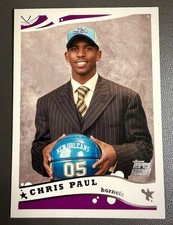 2005-06 Topps Chris Paul RC #224 Rookie Card New Orleans Hornets HOF NBA. rookie card picture