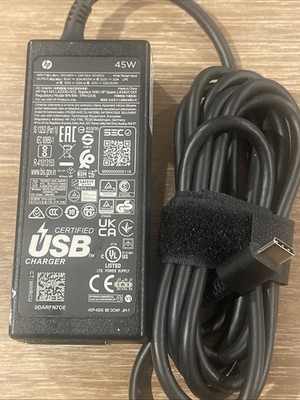 HP 45W USB-C LC Power Adapter HP Part NO: L42206-003, 45watt