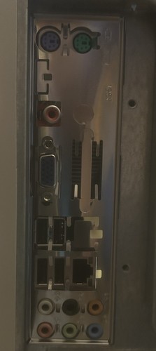 EVGA Intel Mainboard Pentium Dual 2,4GHZ 4GB Ram mit Shield - Bild 2 von 6