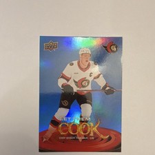 Upper Deck 2025-26 Series 2 Let Them Cook Brady Tkachuk LTC-18 Senators