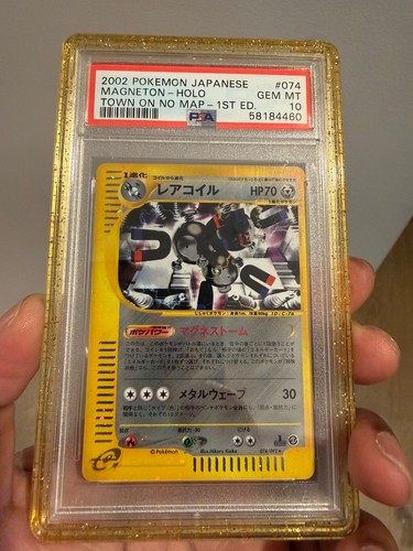 Magneton Holo Rare PSA 10 -  The Town on No Map #074 Pop 311