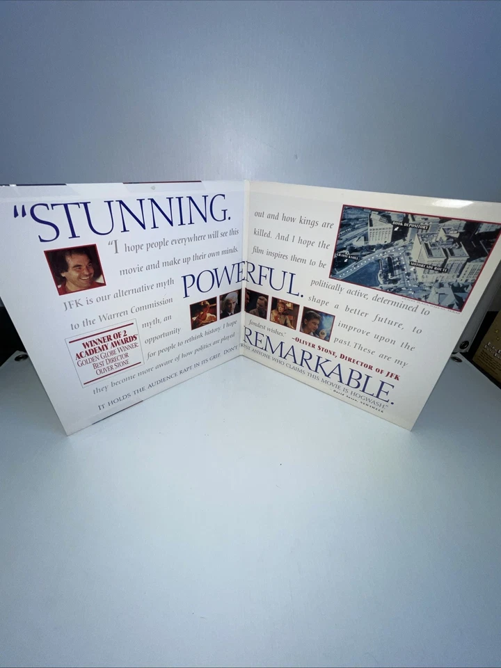 KEVIN COSTNER~Dances With Wolves~JFK~FIELD OF DREAMS LASERDISC LOT of 3 - Image 3 of 4