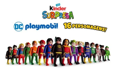 DC PLAYMOBIL PERSONAGGI A SCELTA SORPRESINE KINDER ITALIA 2025/26 - Foto 8