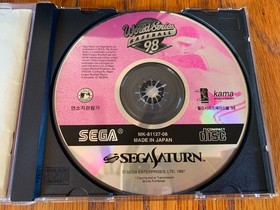 Sega Saturn Korean version console system + World Series 98 Kama Samsung Korea