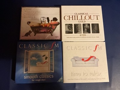 Classical Chillout Collection - 4 x Box Sets - 13 x CDs - Classic FM