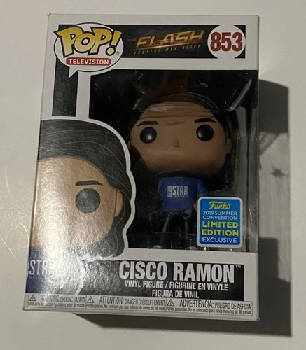 FUNKO POP! The Flash Fastest Man Alive Cisco Ramon #853 2019 [NEW, COMPLETE]