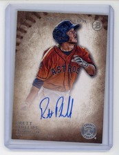 Brett Phillips 2015 Bowman Inception Prospect Auto PA-BP Astros