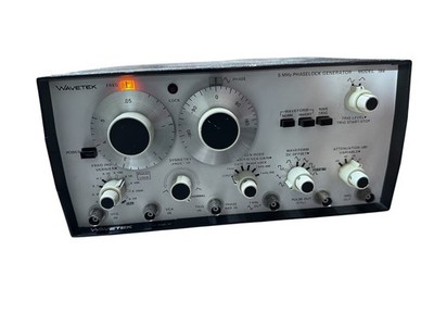 Wavetek 186 5MHz Phaselock Generator Function Signal Generator Tested Working