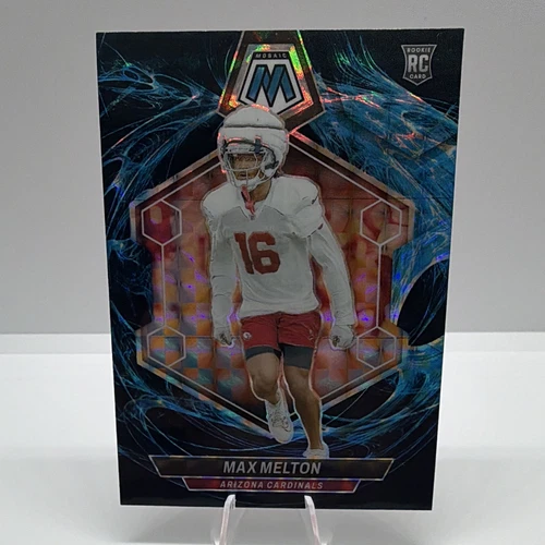 2024 Panini Mosaic Max Melton Rookie RC #343 Genesis CASE HIT SSP Cardinals
