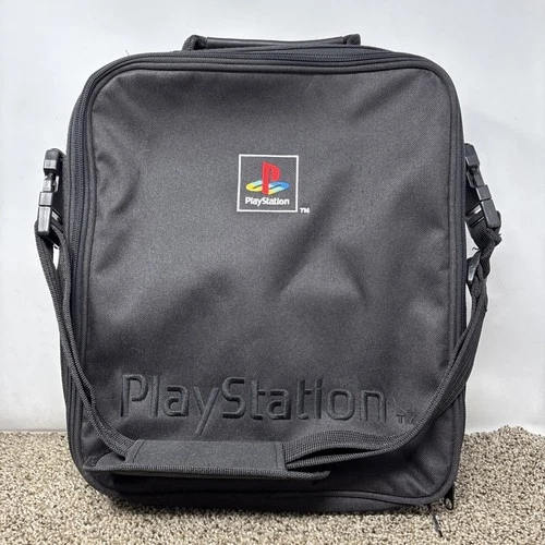 Vintage Sony PlayStation Console Travel Bag Carry Case