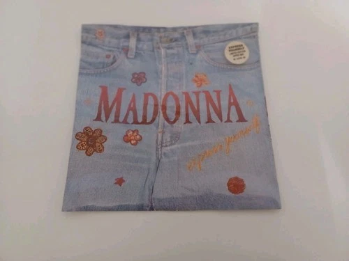 Rare Limited Edition Zipper Bag 45 Madonna Express Yourself  Mint SEALED