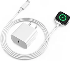 Apple Watch Fast Smart Iwatch Charger 3FT Magnetic Charging Cable with USB C Wal