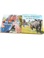 Lovevery Montessori My Favorite Nature Buddy & Melody At The Farm Hardcover Qty2