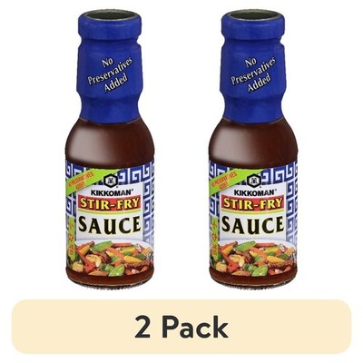 Stir Fry Sauce for Asian Noodles Vegetables Gluten Free Vegan Non GMO 11.4 fl oz