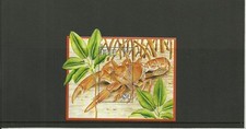 FIJI SGMS1350 MANGROVE LOBSTER MINISHEET MNH