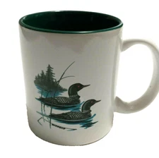 M Ware Jerry Raedeke Duck Coffee Cup Mug 11 oz Wildlife Hnting Outdoors 