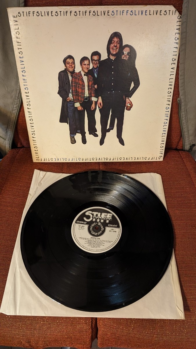 Stiff Live Stiff Records STF 0001 EX/VG Elvis Costello Ian Dury