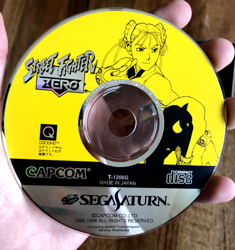 STREET FIGHTER ZERO (Alpha) - serie Saturn NTSC-J ** con manuale ** - Foto 6 di 11