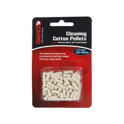 Gamo Cleaning Cotton Pellets 177 Caliber 100 Count For Air Rifle - 621241254CP