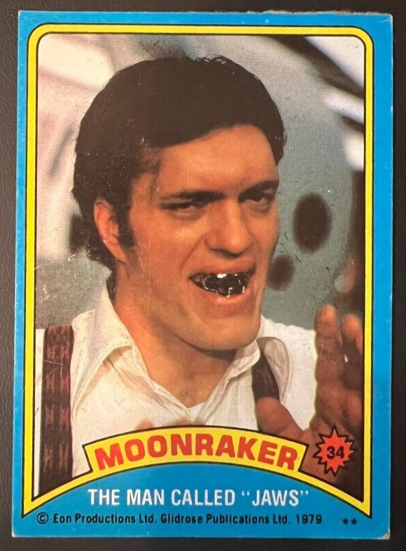 1979 James Bond Moonraker The Man Called Jaws #34 VINTAGE | eBay