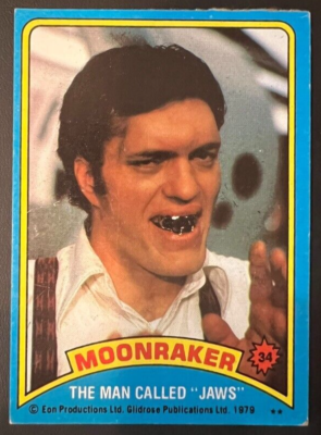 【絶版・希少】007 MOONRAKER JAWS 1979 James Bond Moonraker The Man Called Jaws #34 VINTAGE | eBay