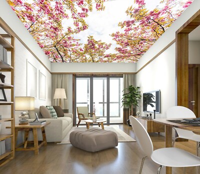3D Flower Branch A230 Ceiling WallPaper Murals Wall Print Decal Deco AJ WALL Fay