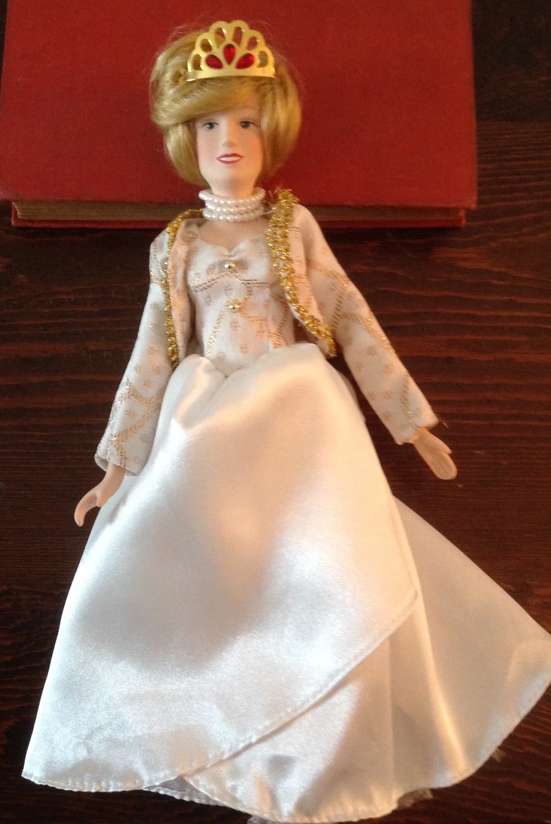 Vintage Princess Diana Doll with 6064 on Back Porcelain Legs Still Wrapped