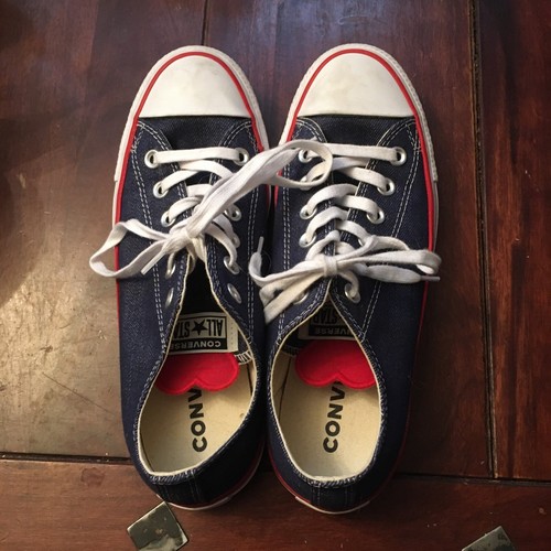 Converse 39 Jeans Herzen All Stars Chucks Schuhe Sneaker - Bild 4 von 11