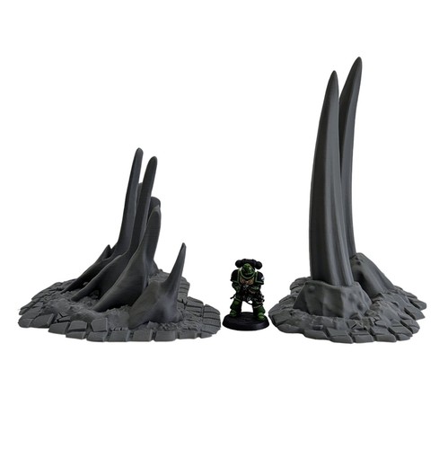 Blighted Bone Formations - 3d Printed Plague Terrain for Tabletop Wargaming - Picture 7 of 7