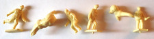 Vintage kleine Gruppe 6 lose 2 Tiere 4 Personen Figuren für Schmuckteile?