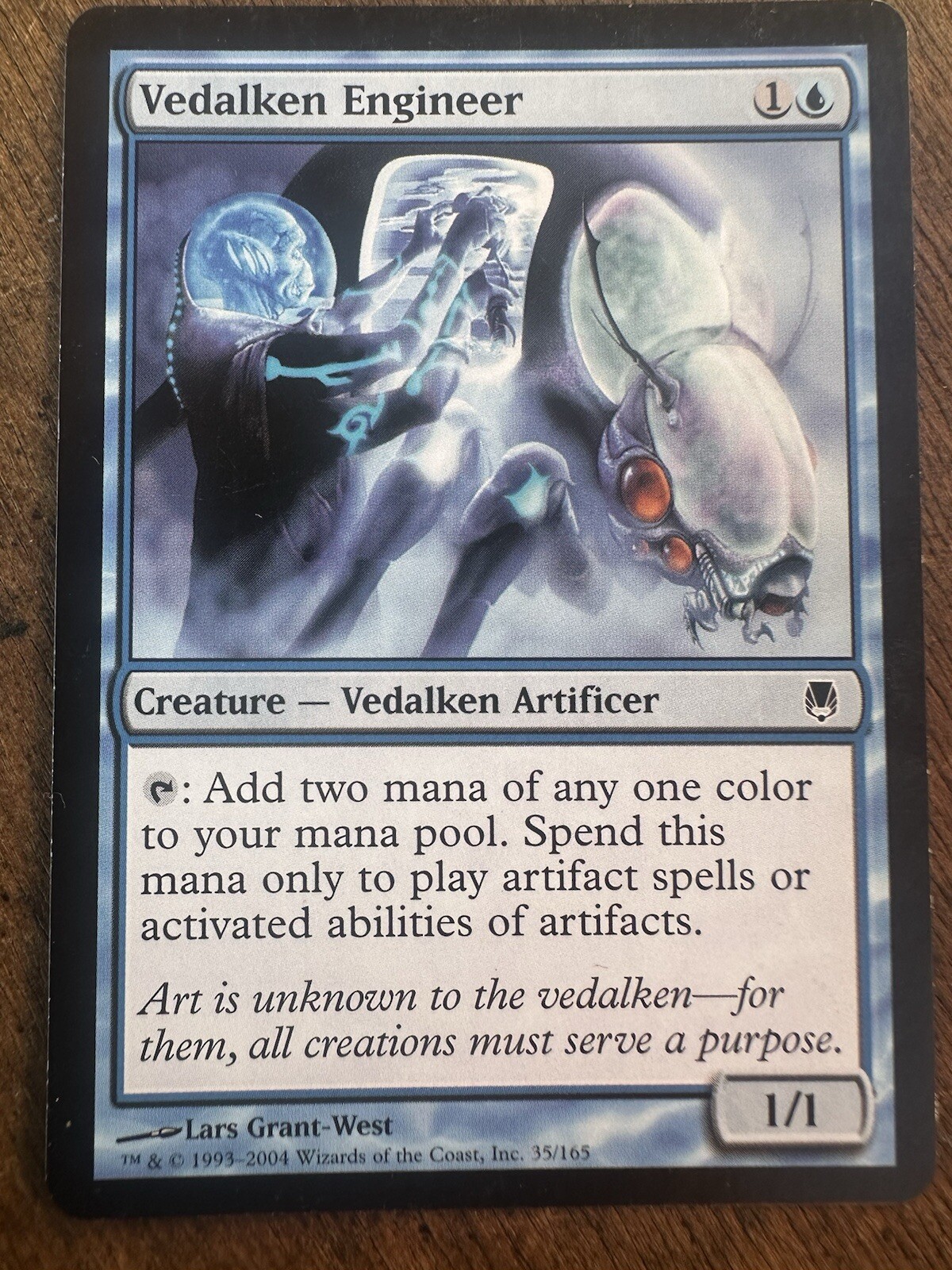 Magic the Gathering MTG Vedalken Engineer (35) Darksteel   LP