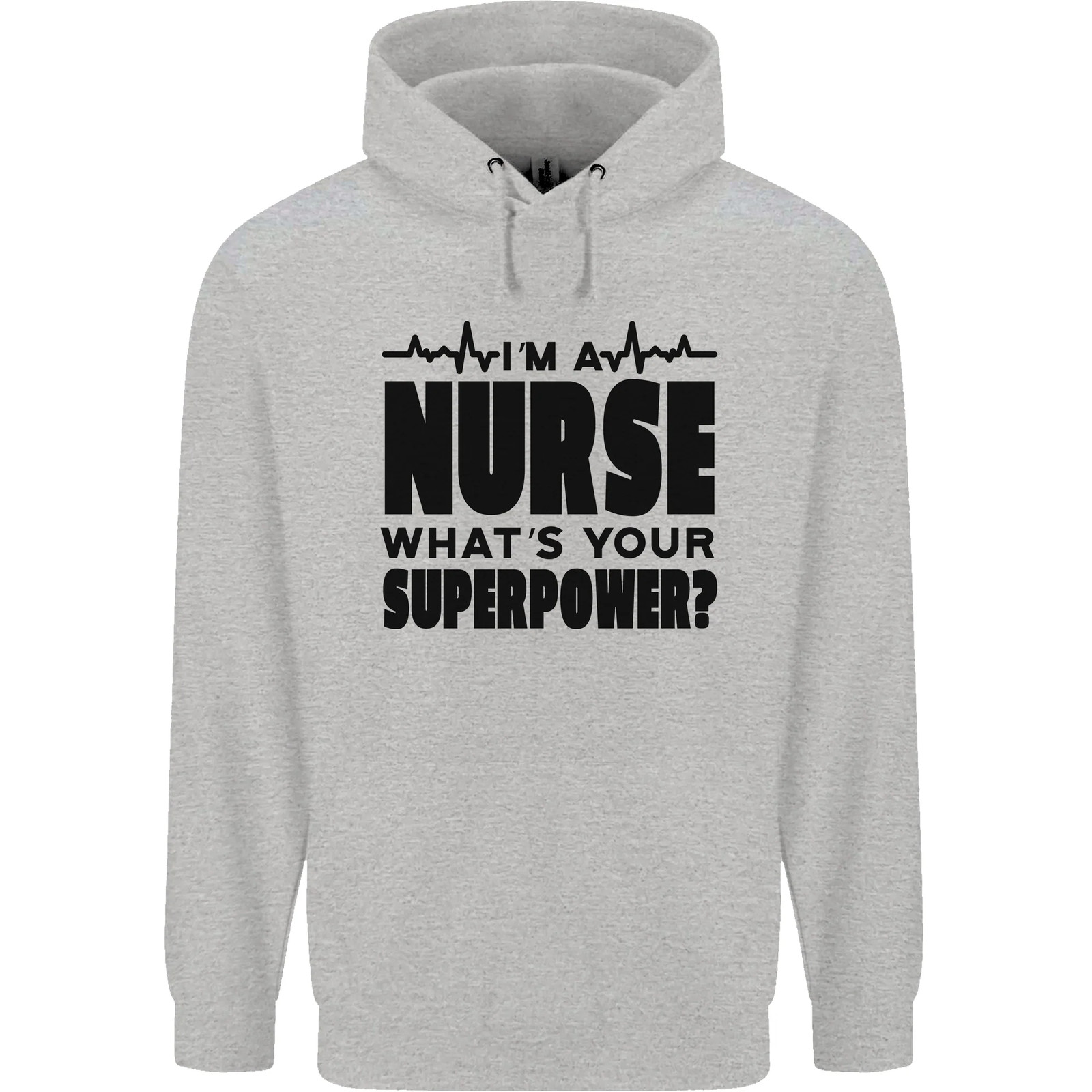 Im A Enfermera Whats Su Superpotencia Lactancia Hombre Sudadera