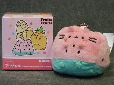 Gund NEW Pusheen WATERMELON Fruits Blind Box Series 21 Open Plush