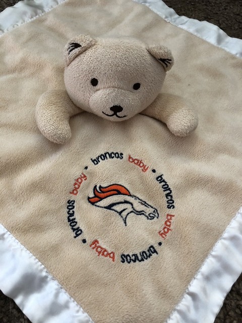 Denver Broncos 50x60 Plush Raschel Throw Blanket - Jersey ...