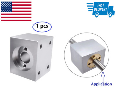 T8 Lead Screw Conversion Nut Seat For 3D Printer T8 Trapezoidal Lead Screw Mount