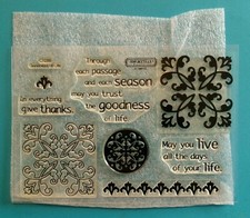 GOODNESS OF LIFE My Acrylix Acrylic Stamp Set by Close to My Heart