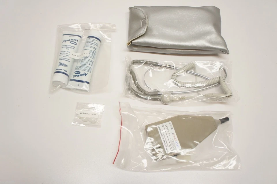 Medasonics II Stethoskop Elektronische Ultraschall Prtble 8mhz W/Schutzhülle - Bild 2 von 4